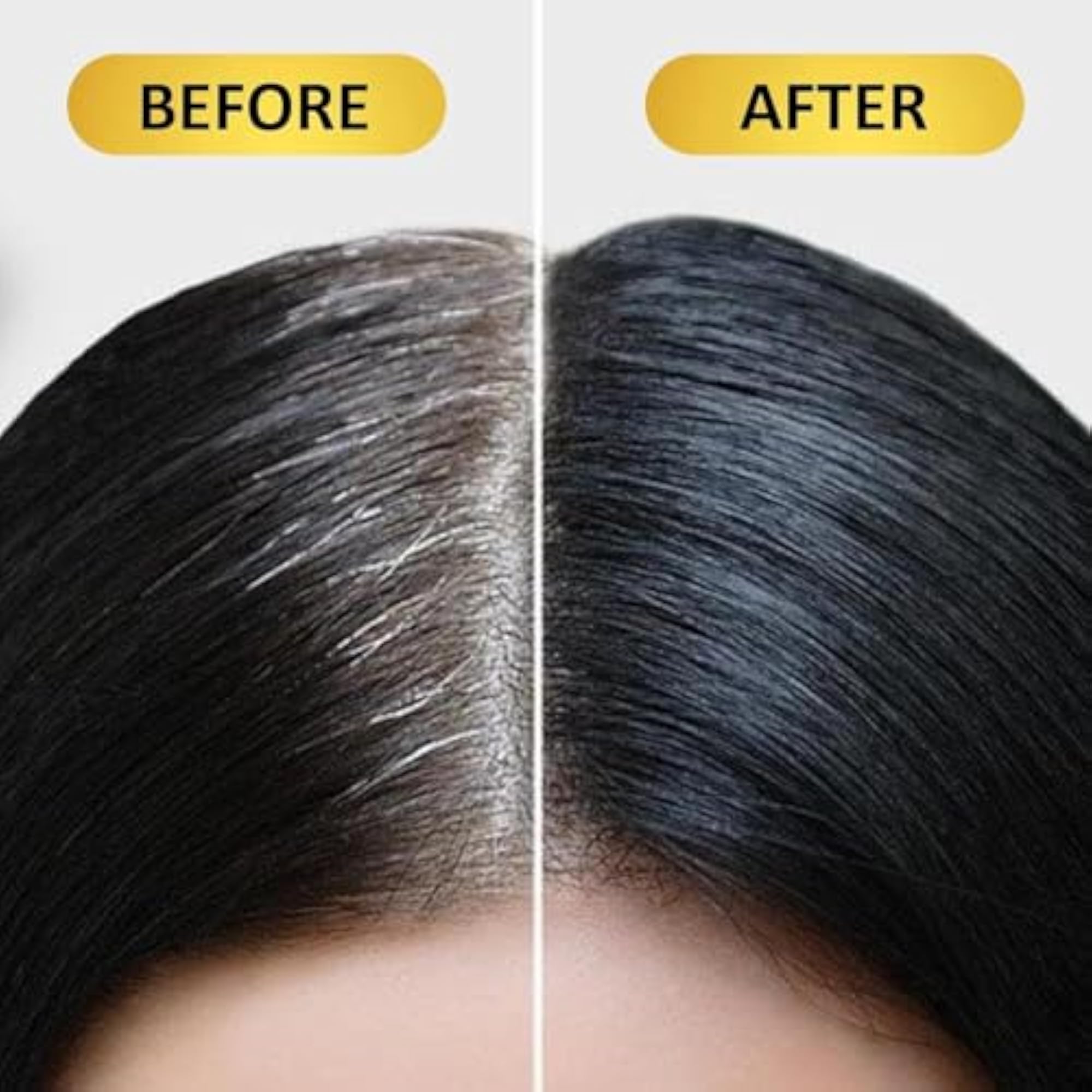 Natural Black Hair Color Stick for Instant Grey Coverage